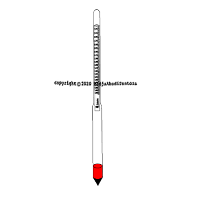 Schindler - Hydrometer Tanpa Thermometer